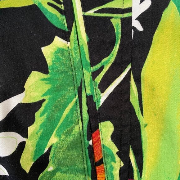 Chico's Lightweight Summer Floral Jacket/Blazer - Picture 14 of 15